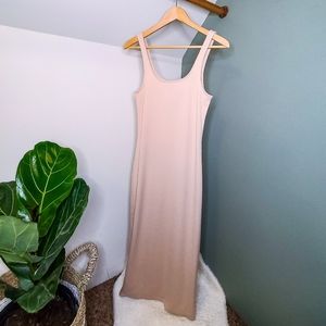 Forever 21 Ribbed Calf Length Dress